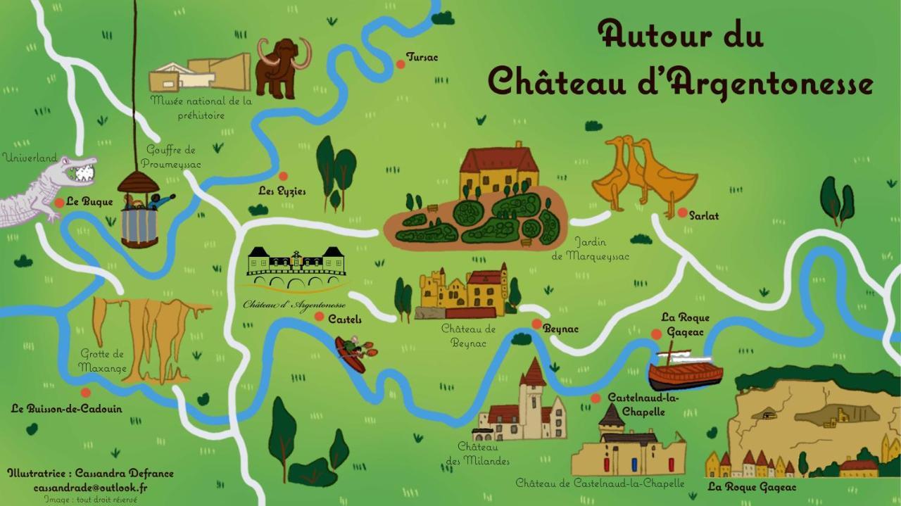 Chateau D'Argentonesse Castels 외부 사진